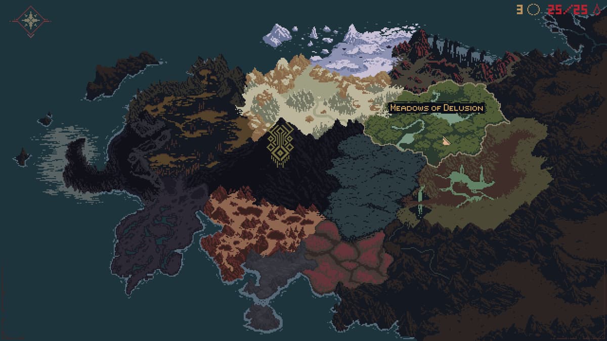 Death Howl regions map