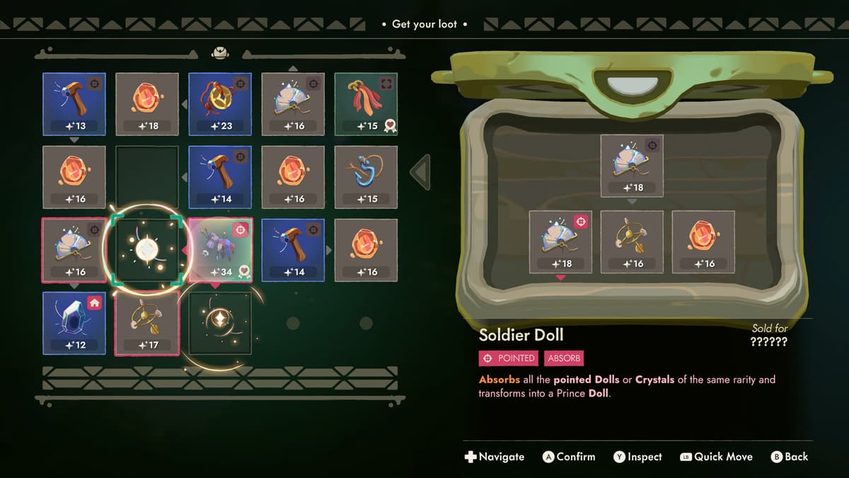 Moonlighter 2 inventory management system
